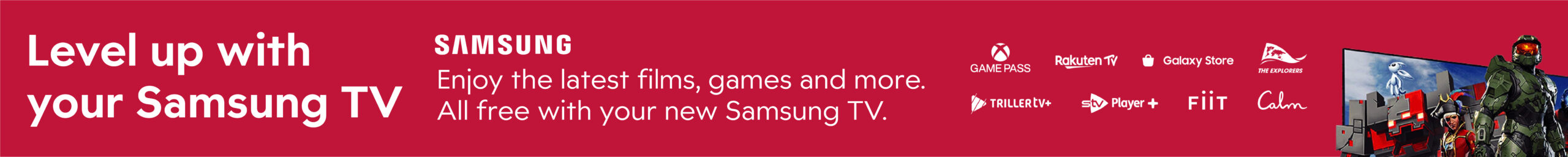 Level up with your Samsung TV